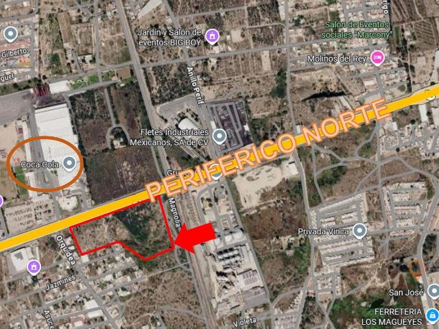 OPORTUNIDAD Terreno 4 Ha frente a Perif?rico Norte SLP