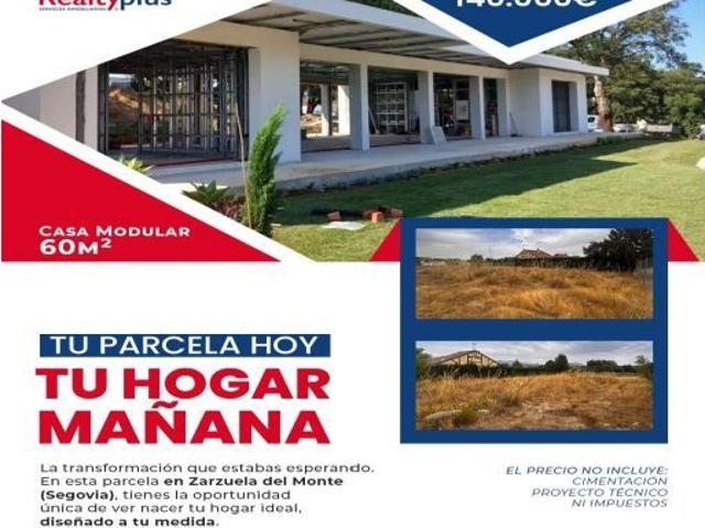 Oportunidad Única: Parcela con Proyecto de Casa en Zarzuela del Monte