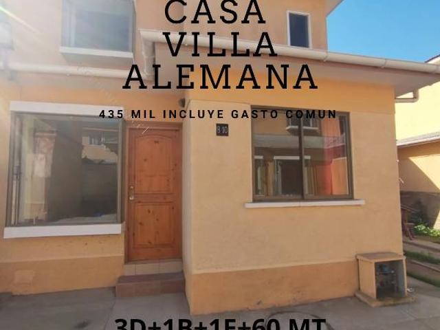 Oportunidad De Arriendo en Cond. en Villa Alemana