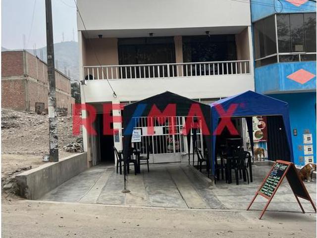 Oportunidad De Inversión | Casa + 2 Locales Comerciales En Urbanización Terrazas De Caraponguillo