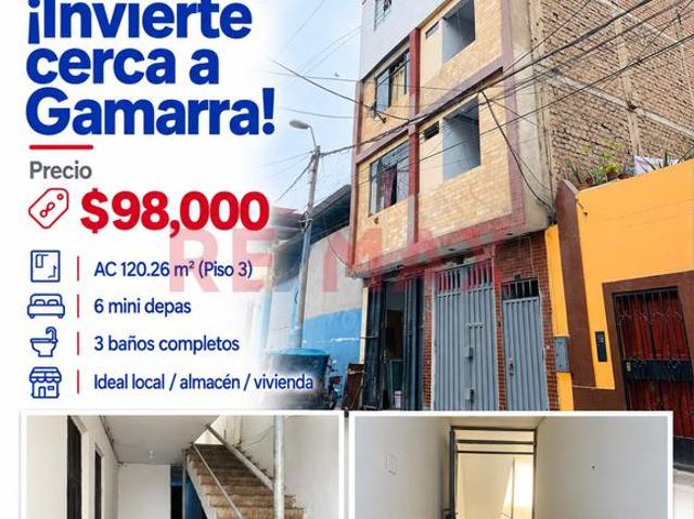 ¡Oportunidad De Inversión En La Victoria!   Se Vende 3Er Piso De 120.26 M²