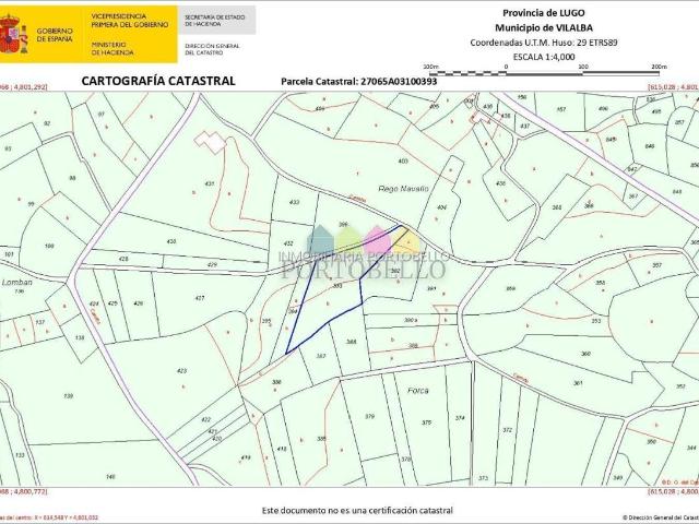 Oportunidad en Vilalba Finca rústica con aprovechamiento forestal