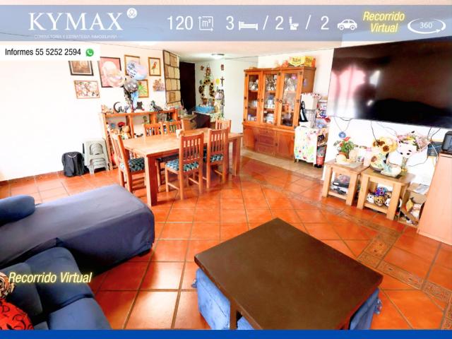 ?Oportunidad ?nica! Departamento en Cuajimalpa con 3 Rec?maras y 2 Ba?os