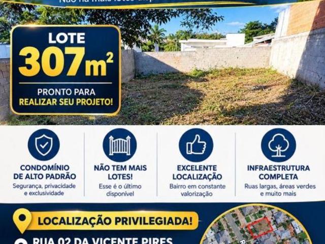 OPORTUNIDADE IMPERDÍVEL EM VICENTE PIRES LOTE EM CONDOMÍNIO FECHADO JR