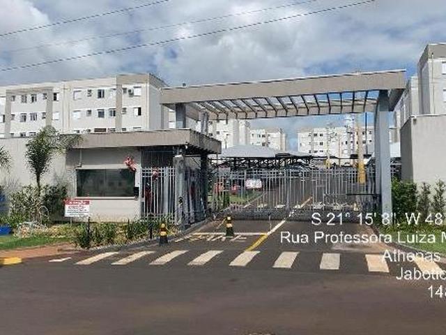 Oportunidade para moradia — Apartamento no Athenas Paulista, Jaboticabal SP, Apto 04, 2 quartos, 1