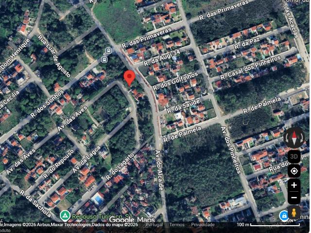 Terreno na Lagoa de Albufeira com 204m2