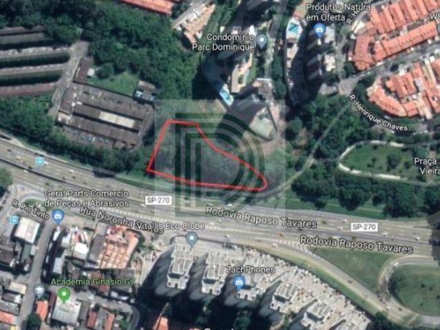 Oportunidade única na Raposo Tavares área de 3.472 m² com saída para 5 ruas | Raridade!