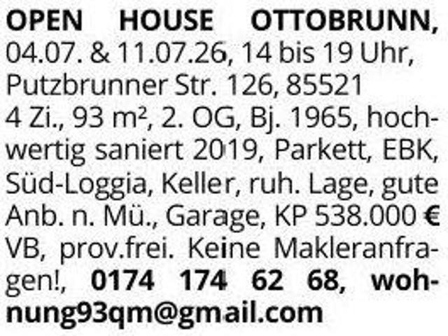 OPEN HOUSE OTTOBRUNN