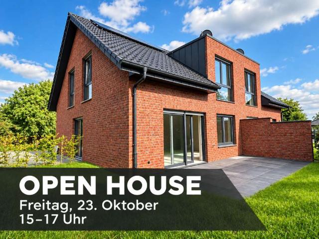 OPEN HOUSE am Freitag, 23. Oktober, von 15–17 Uhr *4265 G in Langenberg