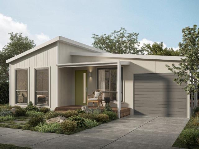 Open plan design with 2 generous bedrooms