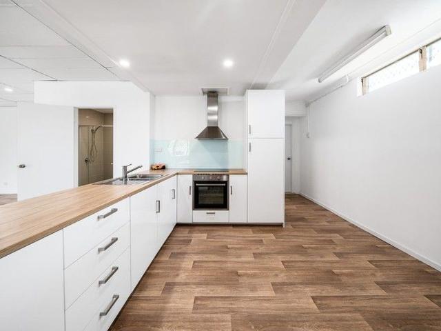 open plan renovated 2 bedroom unit