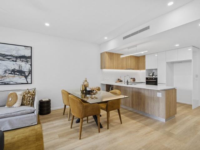 Open plan two bedroom apartment