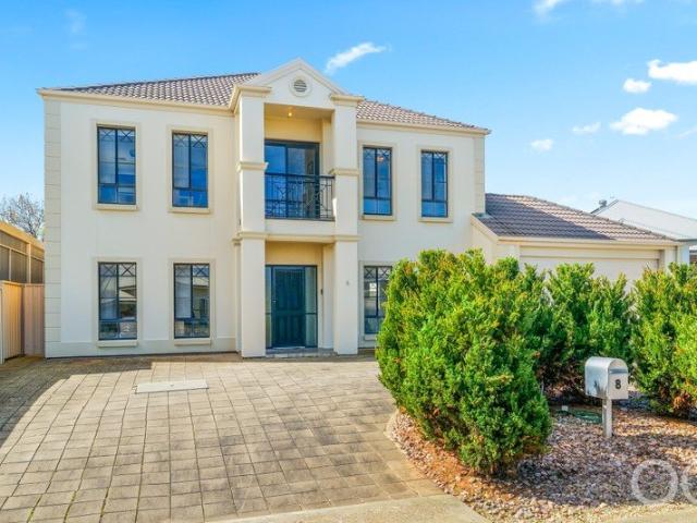 Open the Door to a Grand Design of Space, Sea Views and Serious Shedding