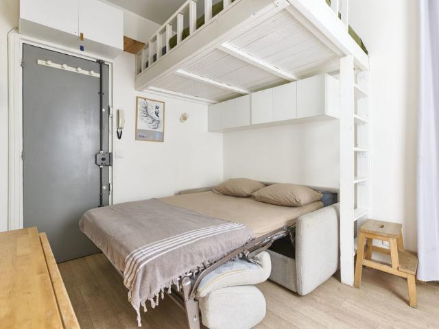 Opéra · 9e · Studio cosy avec mezzanine – géré par