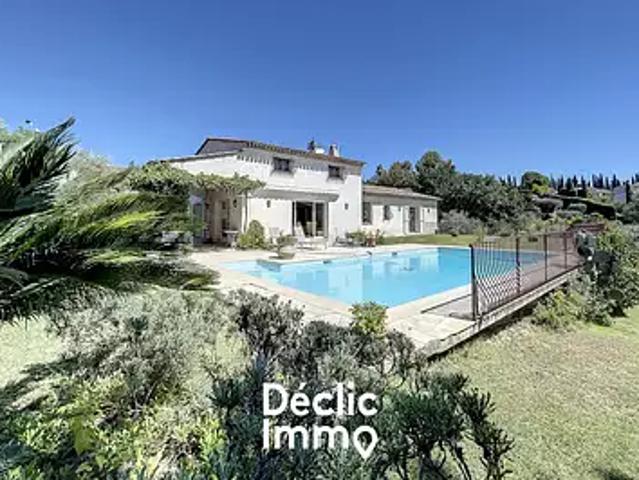 Opio 06650 Location maison 5 pièces t5 piscine terrasse
