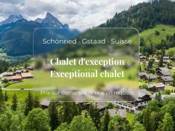 Opportunité rare et unique à Schönried