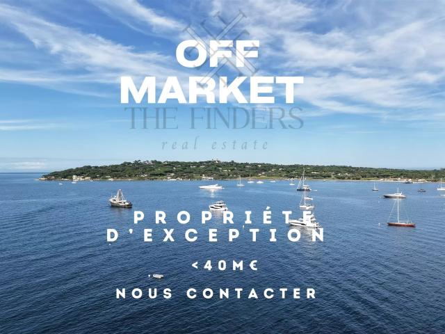 Opportunité rare pour une adresse de prestige à St Tropez 700m² Saint Tropez