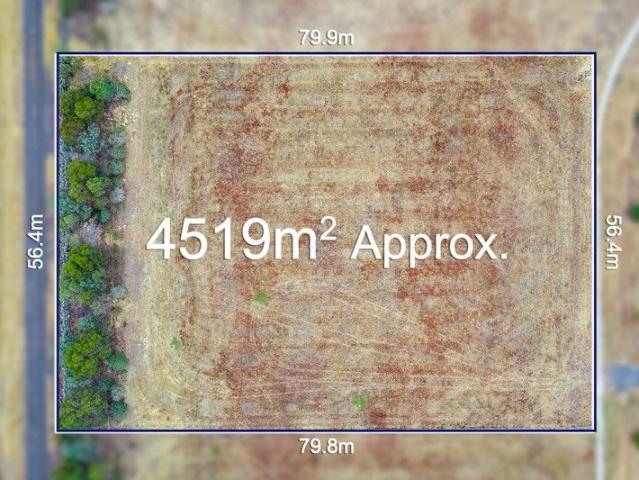 Opportunity to build your dream home on a generous 4,519m² lot