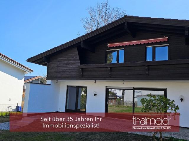 Optional mit zusätzl. Baugrundstück! Freies, hochw. modernis. EFH in zentraler Lage von Riedering!
