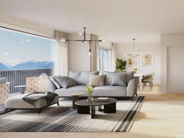 Optimaler Komfort für dieses 4.5 Zimmer Standing mit großzügigen Außenbereichen