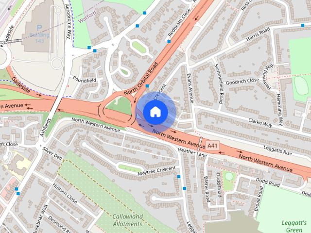 Orbital Crescent, WD25, Watford, WD25