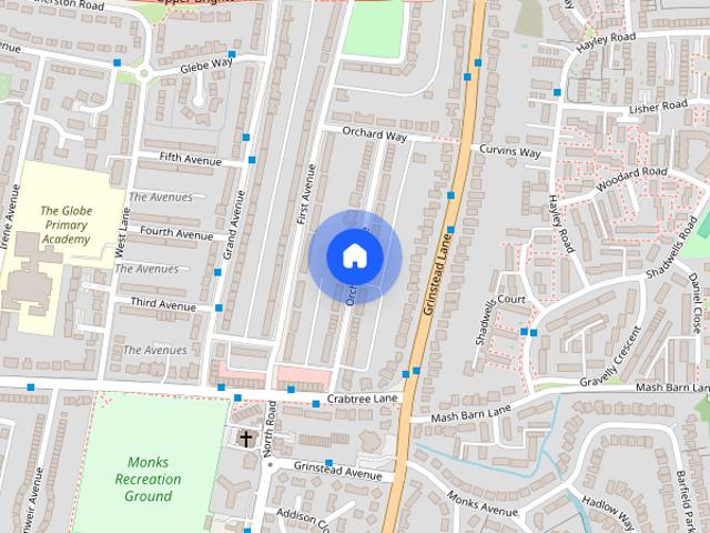 Orchard Avenue, Lancing