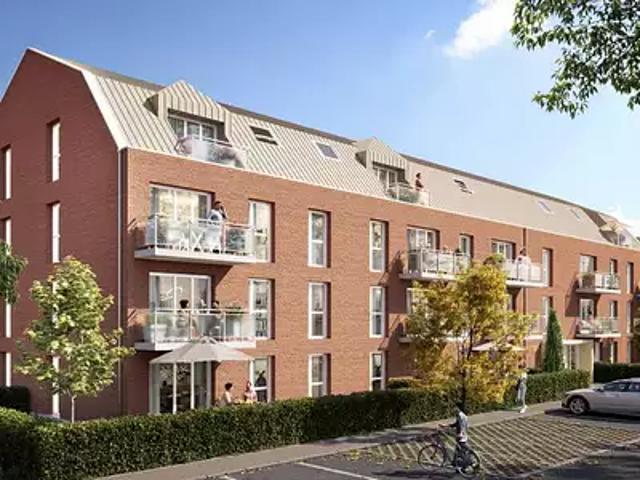 Orchies 59310 Achat / Vente appartement 3 pièces t3 balcon