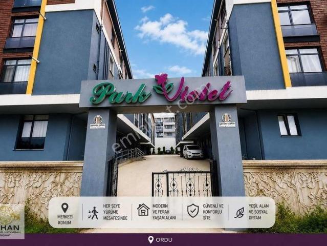 Ordu Cumhuriyet Mahallesi Park Violet Sitesinde 1+1 Eşyalı Daire