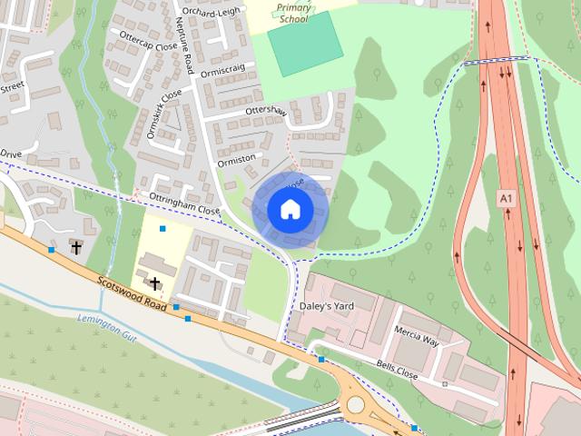 Ordley Close, Dumpling Hall, Newcastle Upon Tyne, Tyne and Wear, NE15