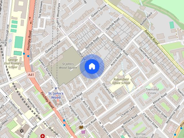 Ordnance Hill, St John's Wood, London NW8