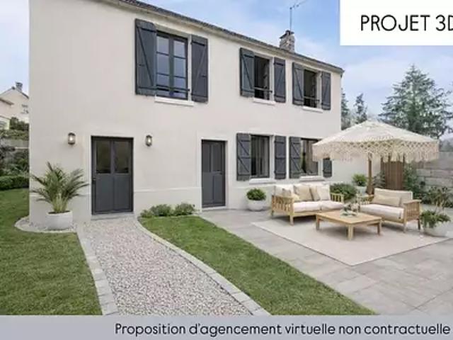 Orgeval 78630 Achat / Vente maison 3 pièces t3 parking