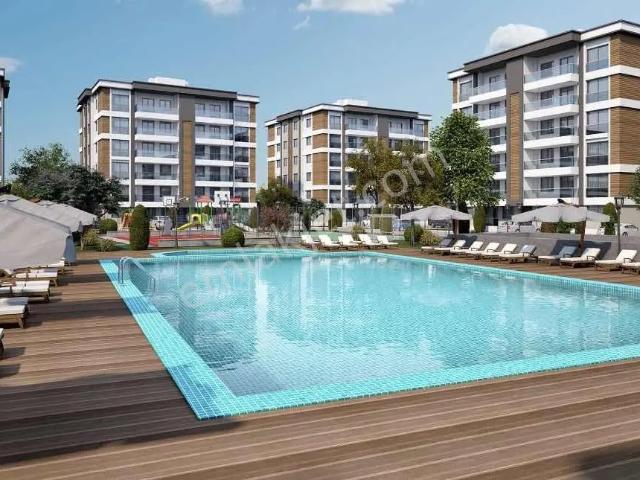 Çorlu Park Ormanda Havuzlu Güvenlikli Site Kiralık Lüks 1+1