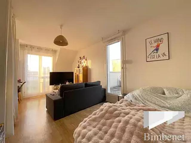Orléans 45000 Achat / Vente appartement 1 pièce t1 au dernier étage terrasse