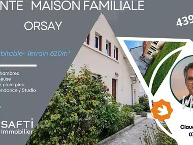 Orsay 91400 Achat / Vente maison 6 pièces t6 parking