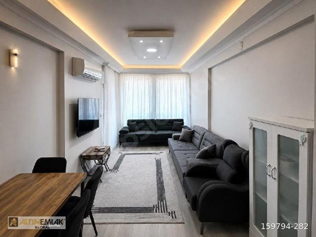 ORTACA'DA FULL YENİ EŞYALI 1+1 MERKEZİ KONUMDA KİRALIK DAİRE
