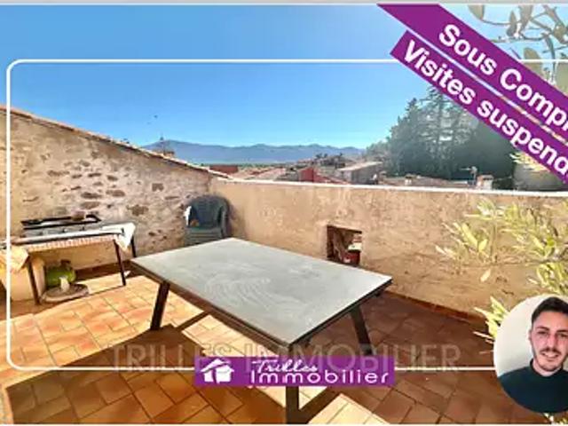 Ortaffa 66560 Achat / Vente maison 3 pièces t3