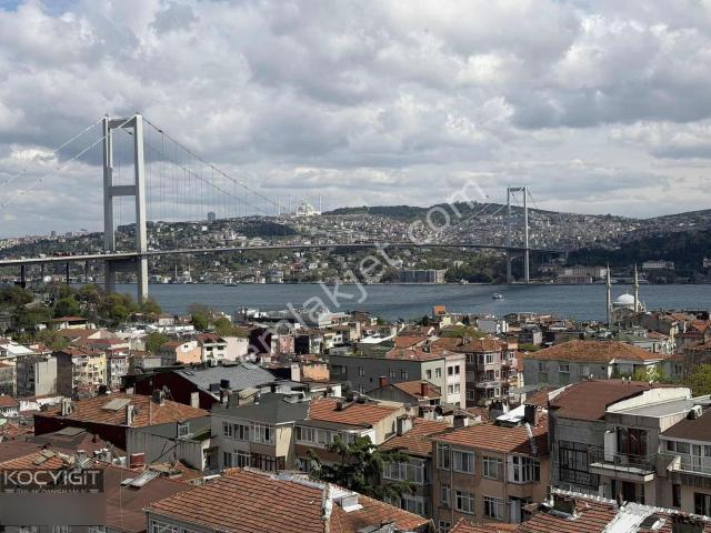 Ortaköyde Full Manzaralı Çift Cepheli Balkonlu Geniş 3+1 Kiralık