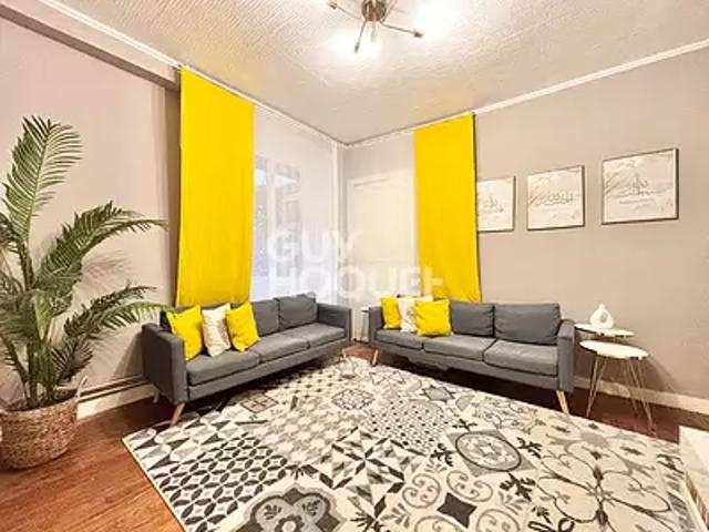Orthez 64300 Achat / Vente appartement 5 pièces t5 au dernier étage