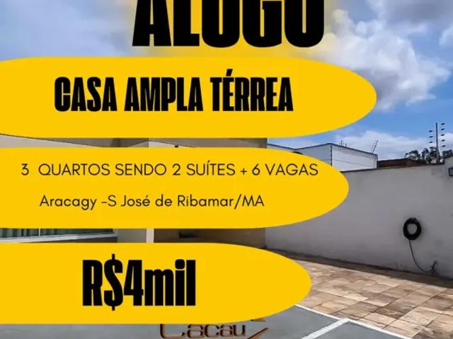 Ótima casa no aracagy 3 quartos sendo 2 suites em Araçagy São José de Ribamar MA
