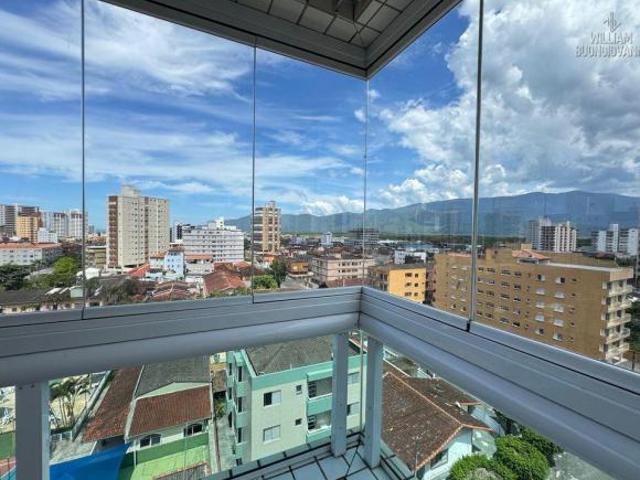 Ótimo apartamento 2 dmt, 1 suíte, 1 vaga – Caiçara, Praia Grande