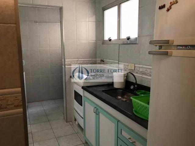 Ótimo apartamento com 55 m², 1 dormitório, 2 banheiros, 1 vaga de garagem