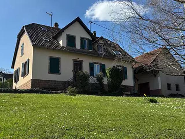 Ottersthal 67700 Achat / Vente maison 7 pièces t7 jardin