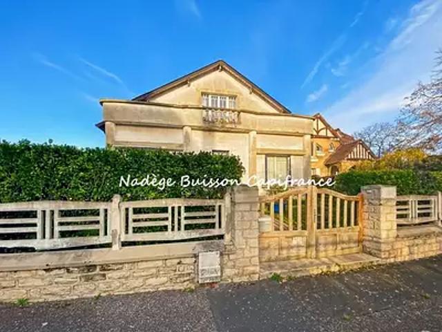 Ouistreham 14150 Achat / Vente maison 6 pièces t6 jardin cave