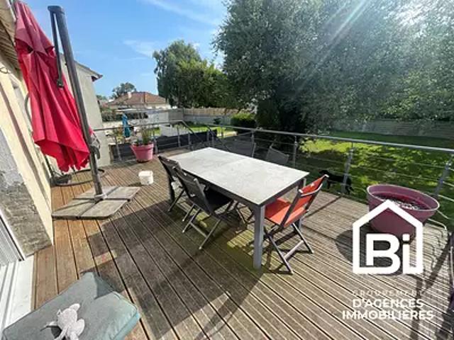 Ouistreham 14150 Achat / Vente maison 3 pièces t3 au dernier étage terrasse