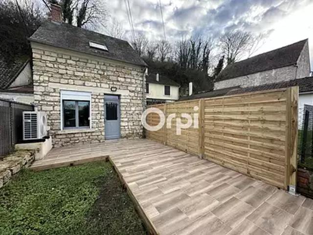 Oulchy le Château 02210 Location maison 3 pièces t3 jardin terrasse