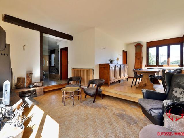 Oullins maison d'architecte des années 60, dépendances, terrain 1383 m²
