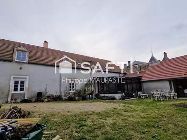 Ourouer les Bourdelins 18350 Achat / Vente maison 10 pièces t10 parking