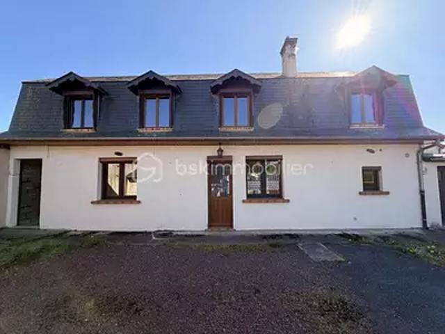 Oust Marest 80460 Achat / Vente maison 7 pièces t7 terrasse cave