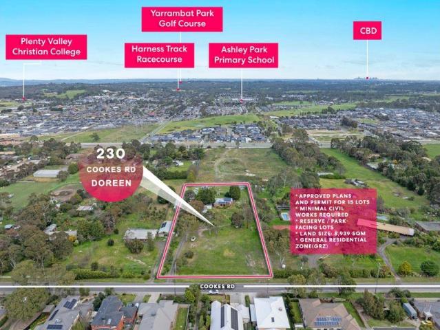 Outstanding 2.54 Acres Development Opportunity with Plans & Permits Available