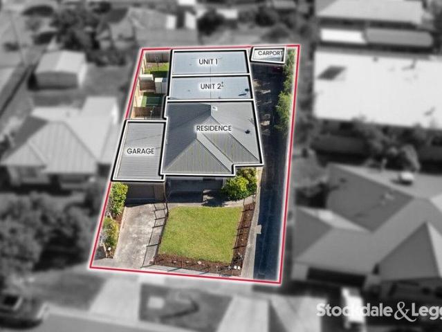 Outstanding Investment Opportunity or Dual Living Character Home Plus Two x 2 Bedroom Units with Projected Rent of $58,760 P/A